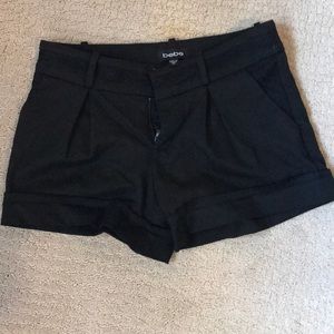 Bebe black shorts